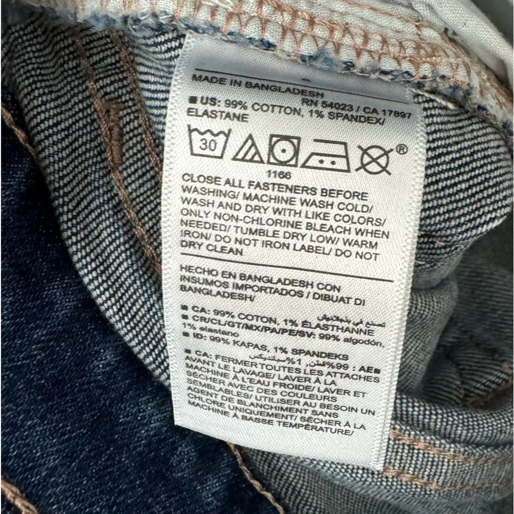 Old Navy Jeans Denim High Rise Flare Built in Tough‎ Dark Wash Blue Solid Cotton